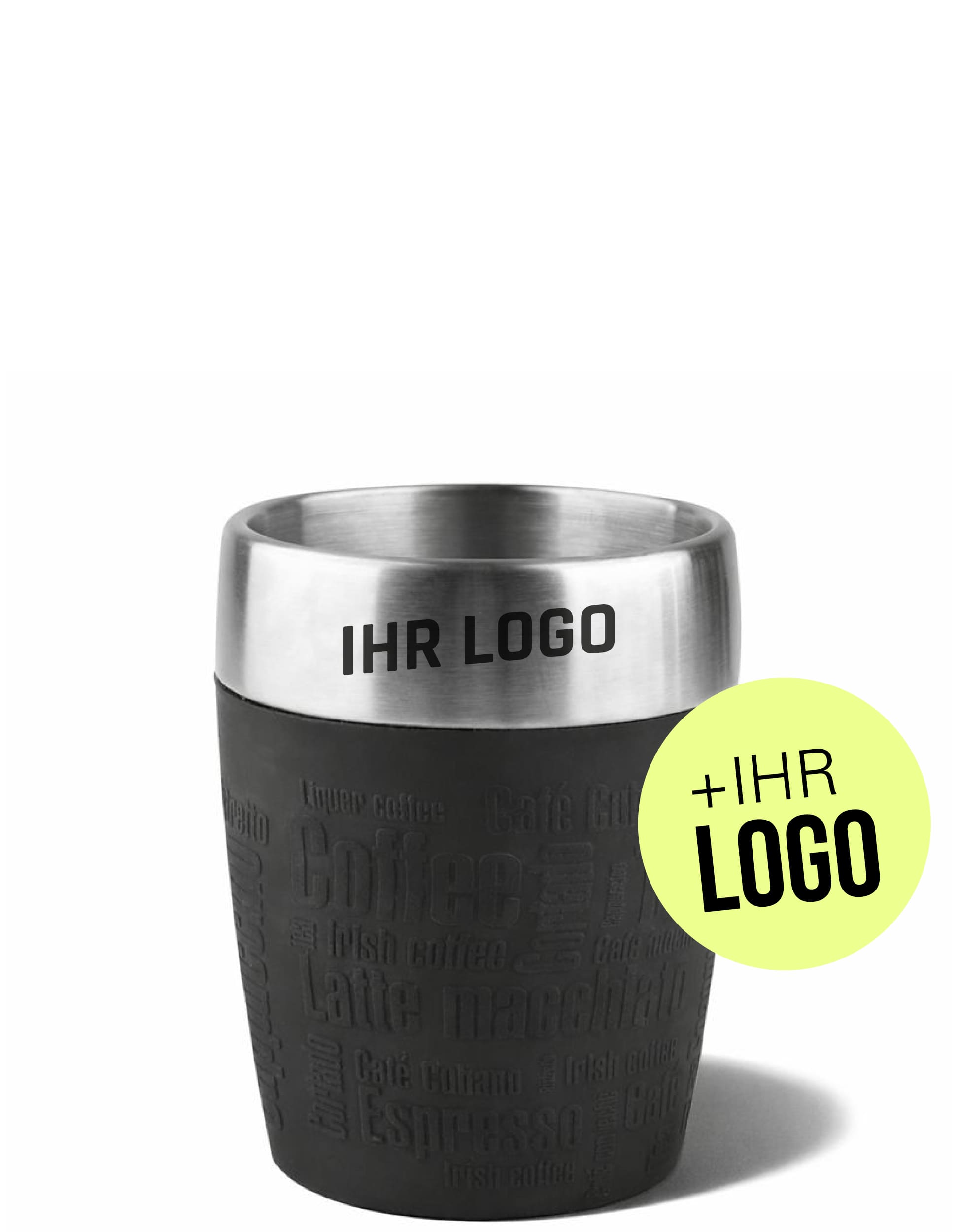 Emsa Travel Cup, 200ml, Farbe schwarz