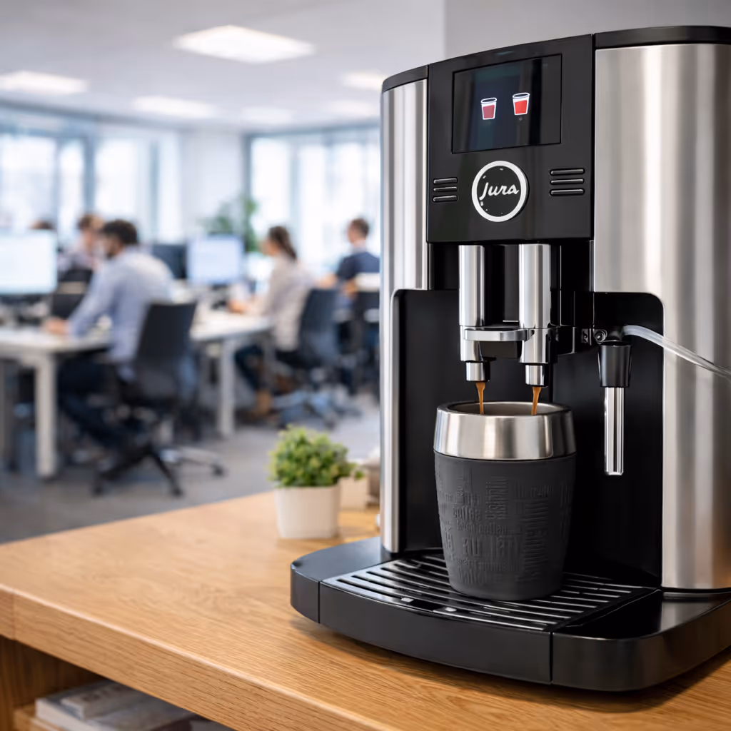 Thermobecher für Kaffeemaschine