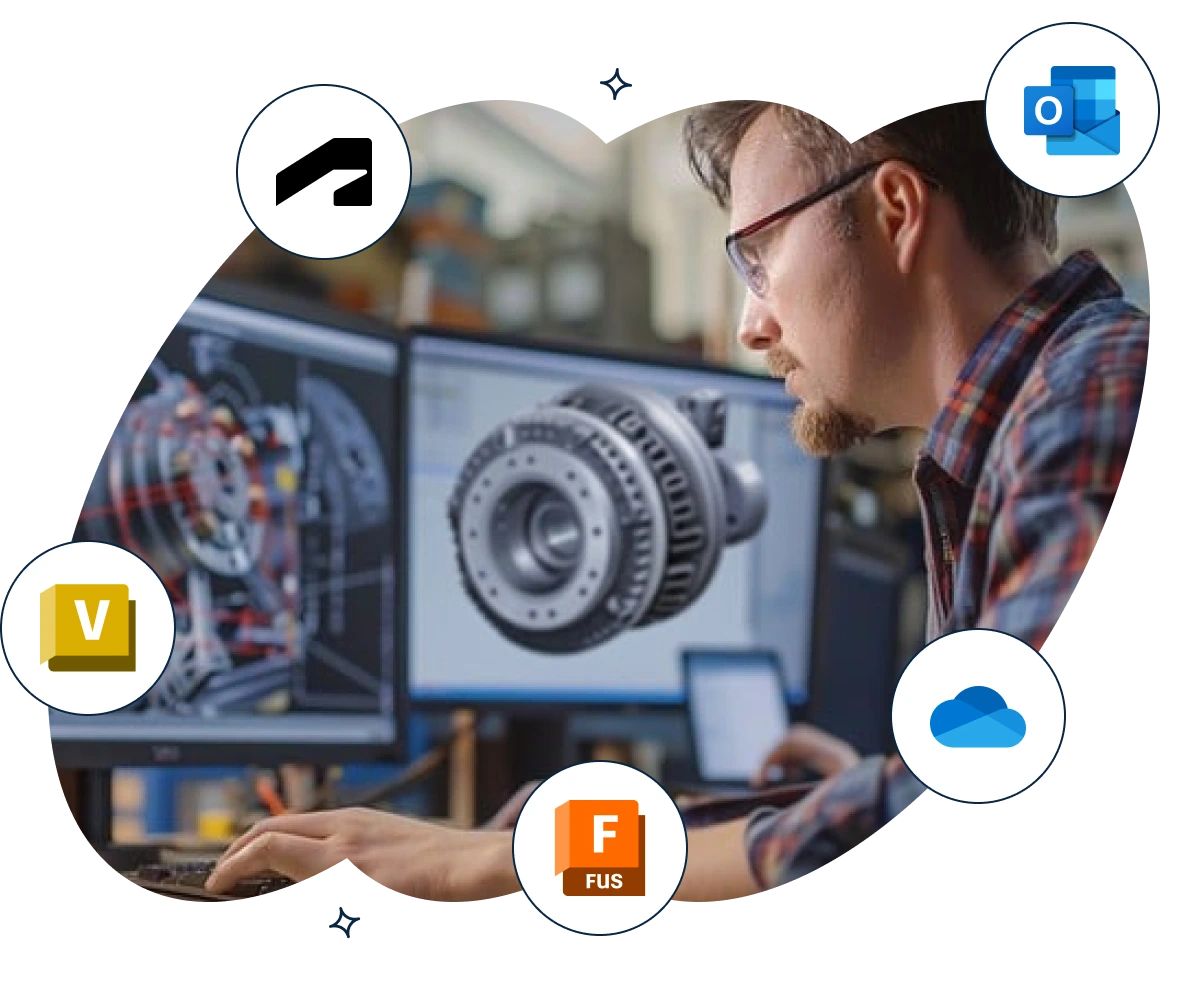 CAD Model Viewer for Outlook product page hero image
