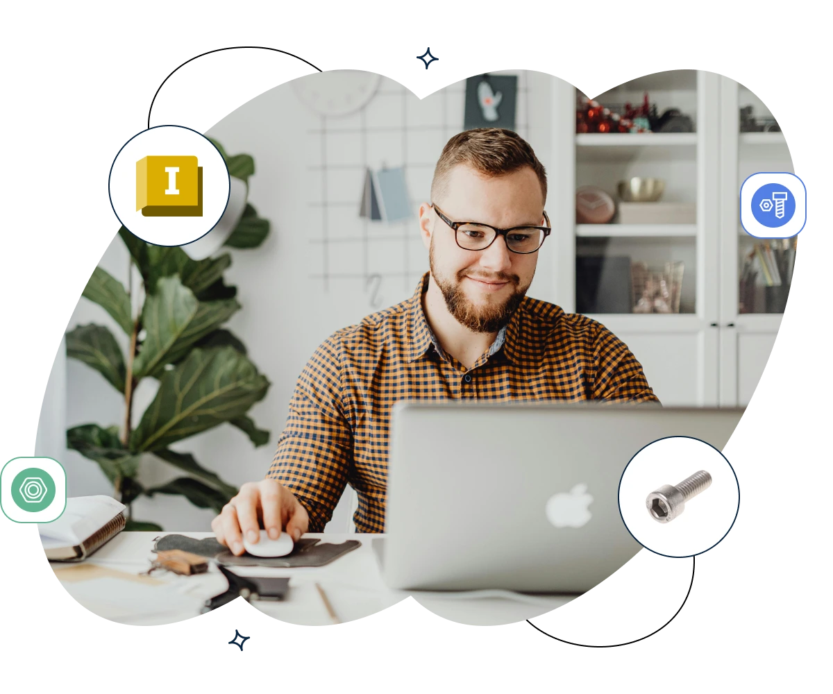 Autodesk Inventor Place Fasteners product page hero image