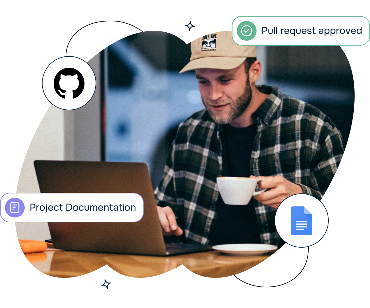 Smart links for Developers for Google Docs product page hero image