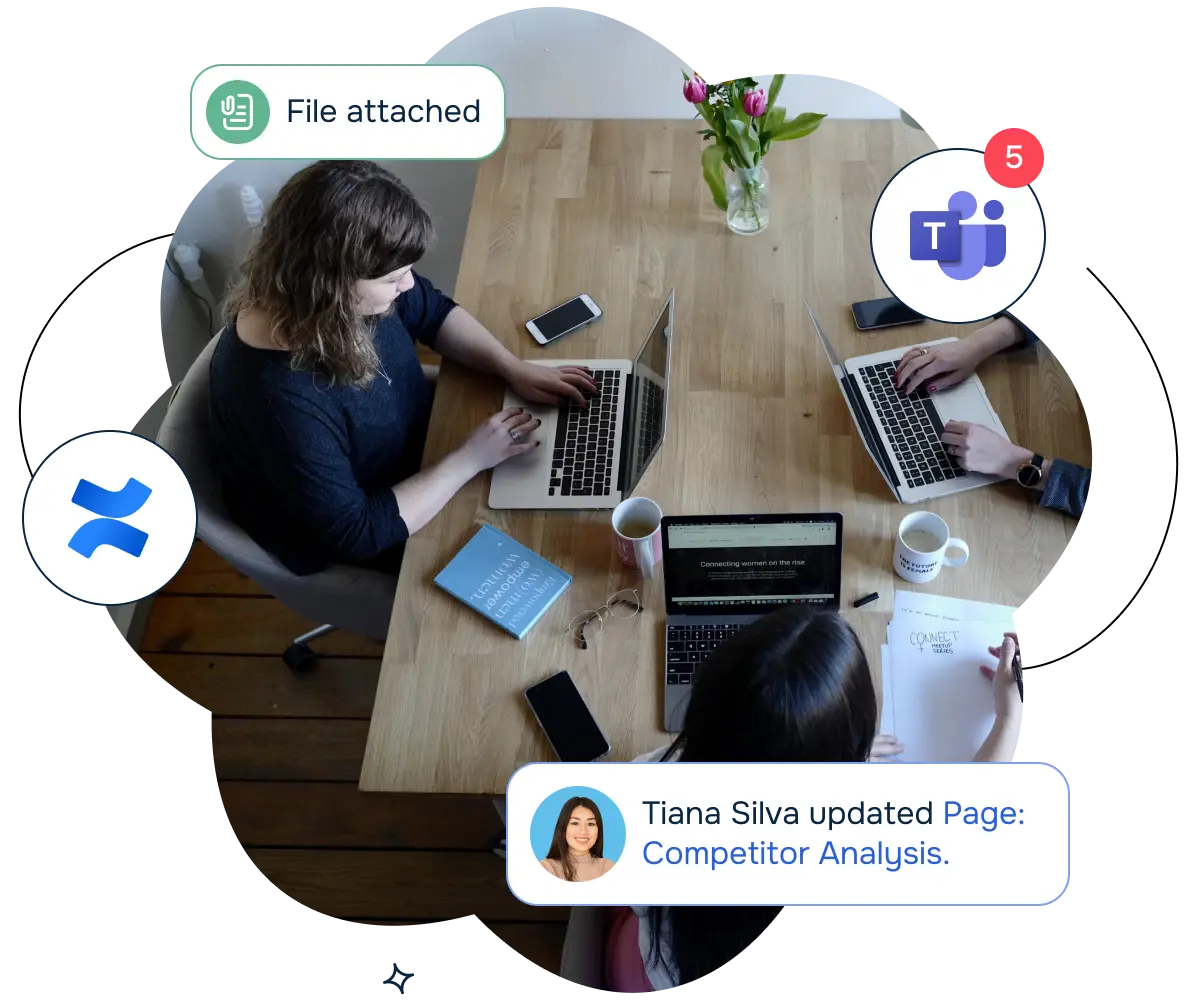 Microsoft Teams Confluence Connector Lite product page hero image