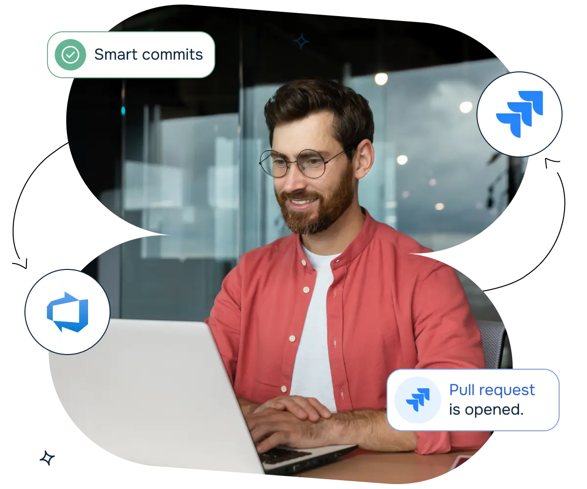 Azure DevOps For Jira product page hero image