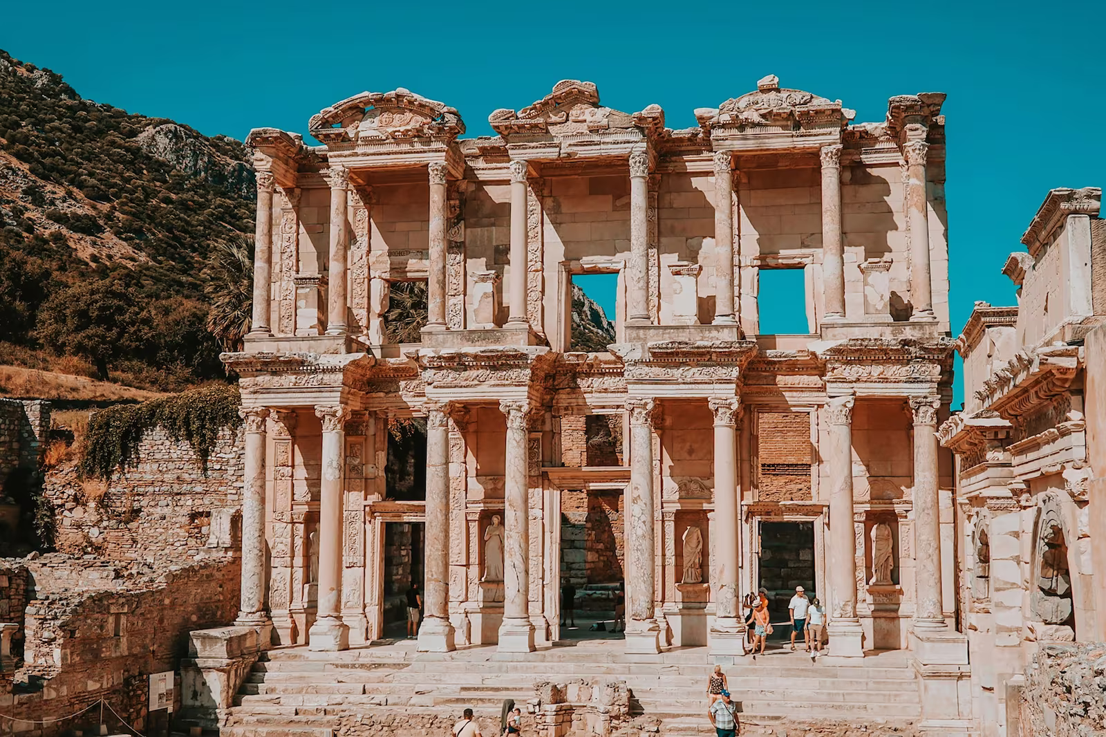 ancient temple in izmir turkey