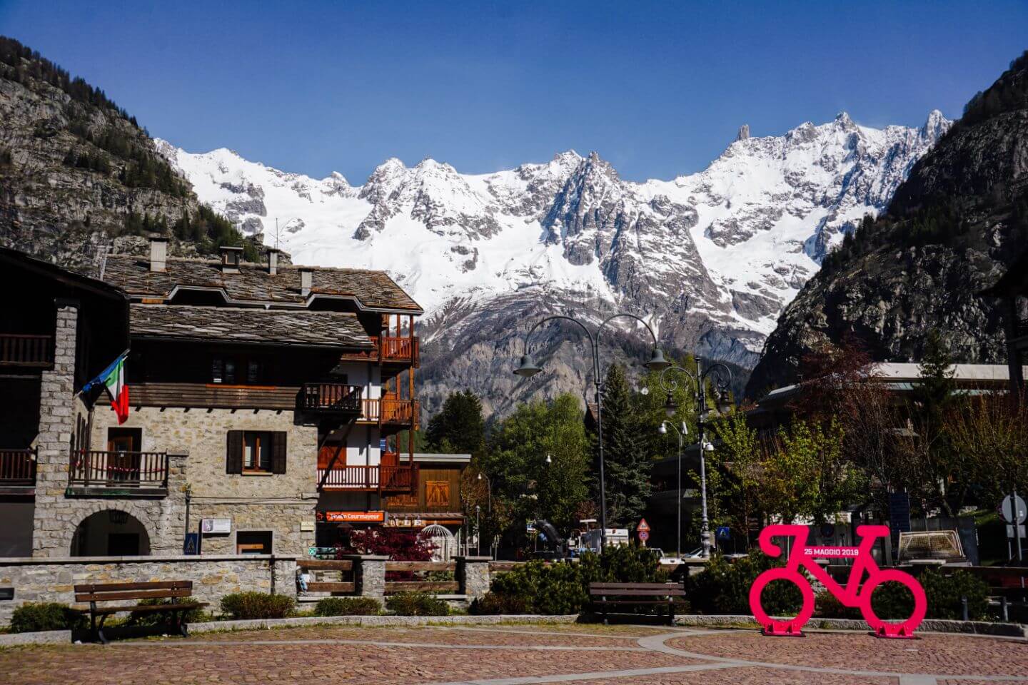 Courmayeur Town, Aosta Valley, Italy