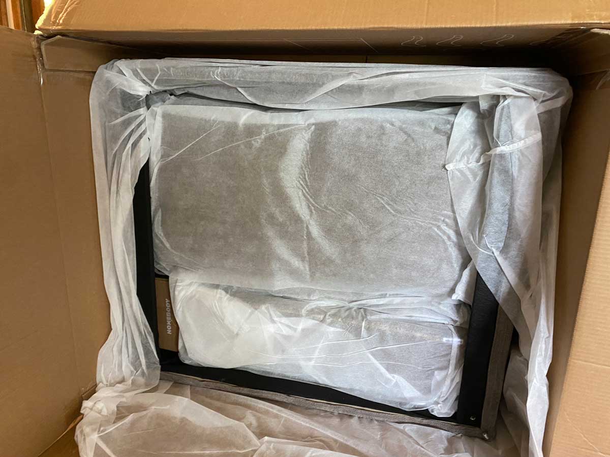 Homebody Sofa Packaging