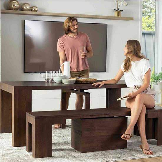 Live Big with Convertible Table for Small Spaces. Meet Transformer ...