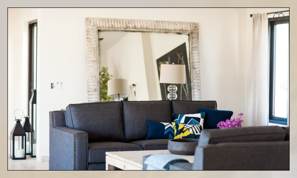 Oversized mirror