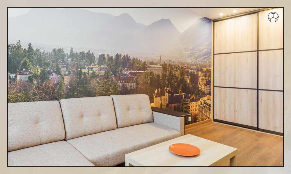 Photographic Wallpaper accent wall