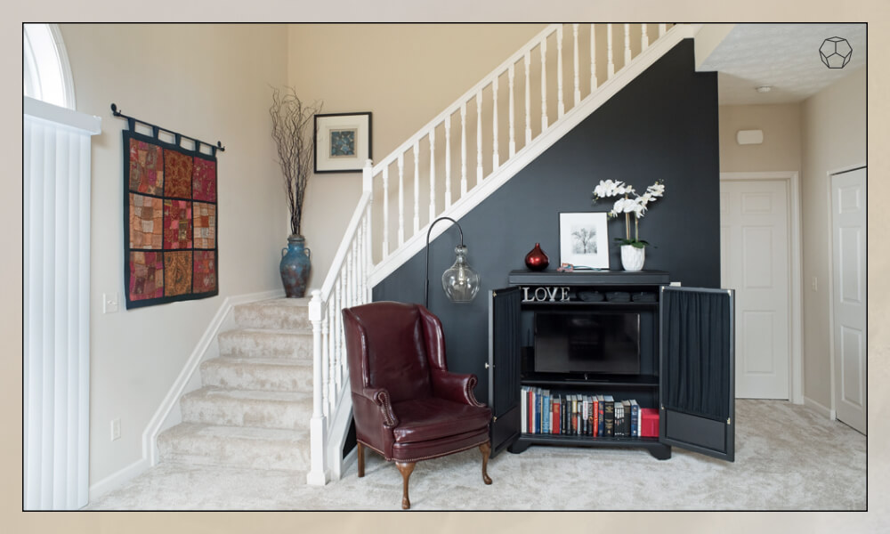 Accent Wall Reading Nook