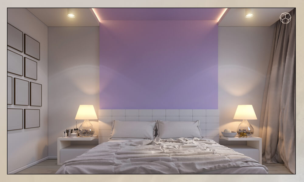 Color Blocking Accent Wall