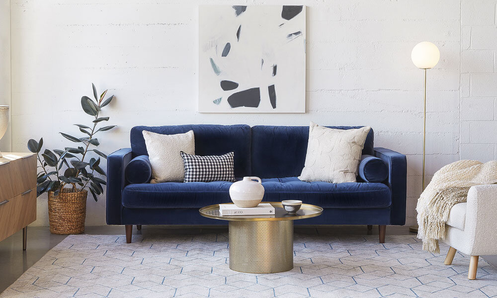 Article Sven Velvet Sofa