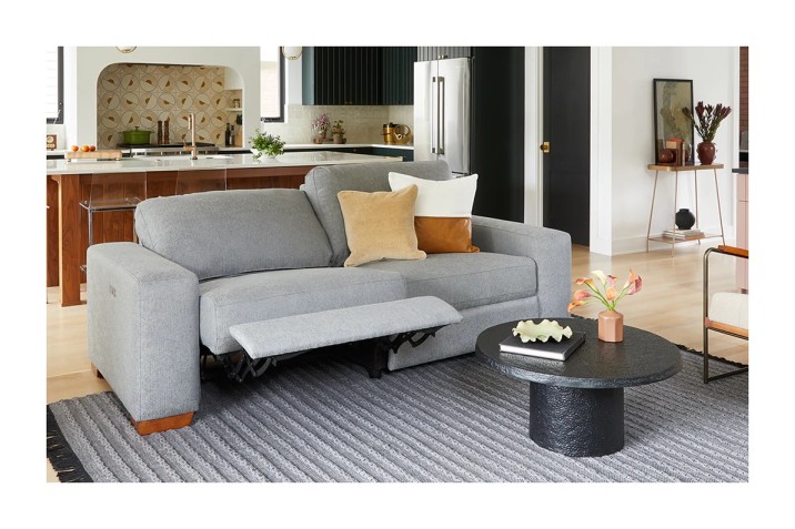 Grey Rodeo Reclining Sofa by Apt2b