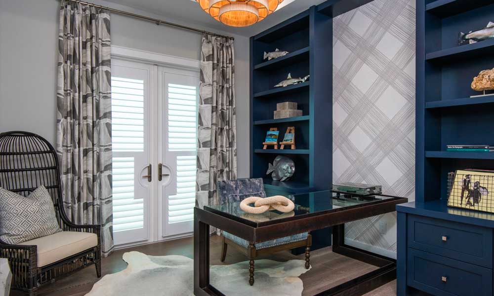 Dark Blue Room