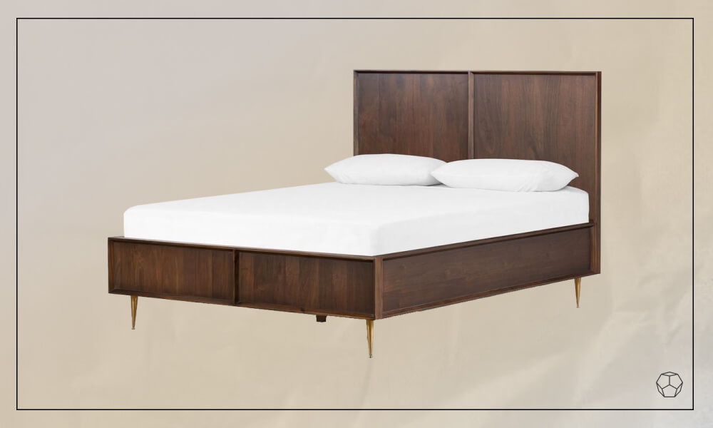 Bennett Mid Century Bed Frame
