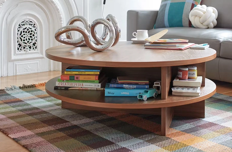 Risom Low Table - Oak