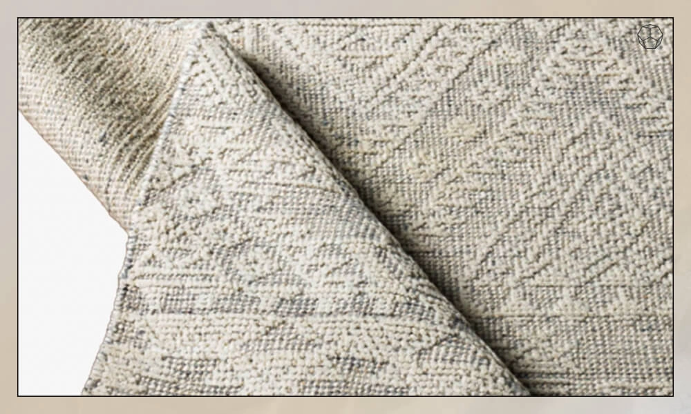 Rug with a persian inspired pattern