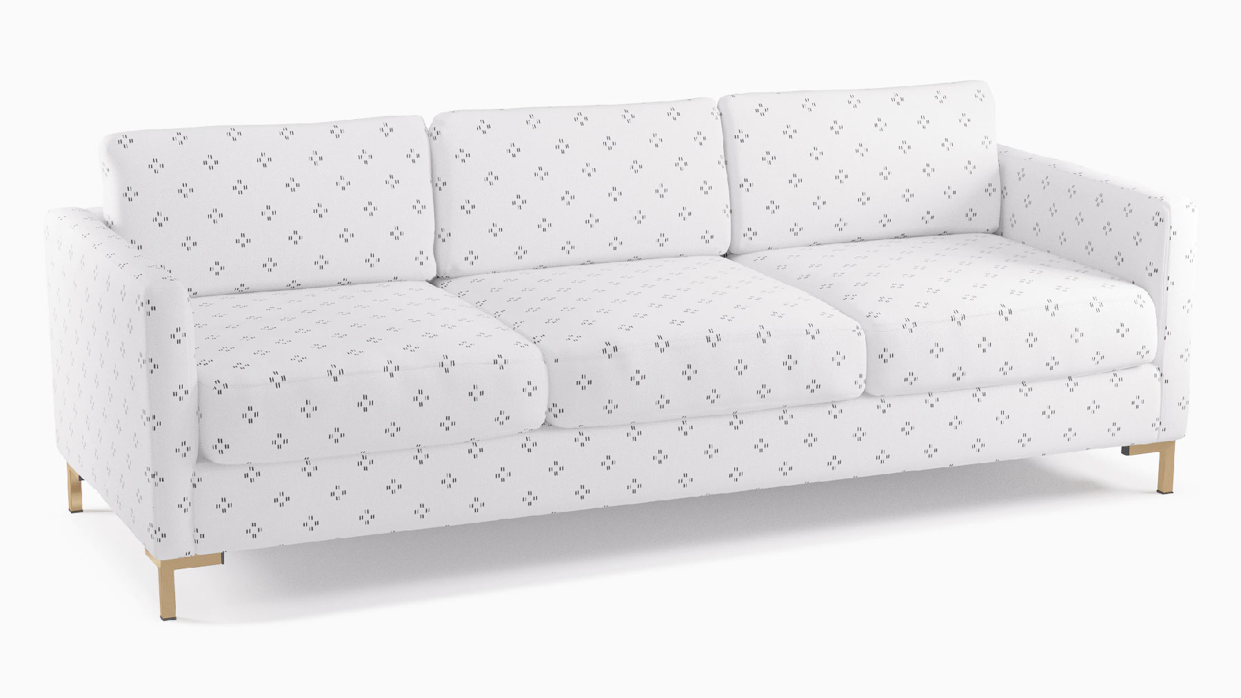 Grey Faro: Modern Fabric Sofa
