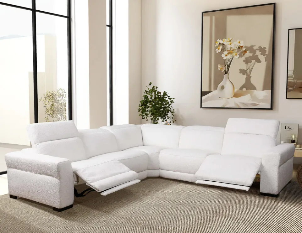 Sectional Sofa with Recliner