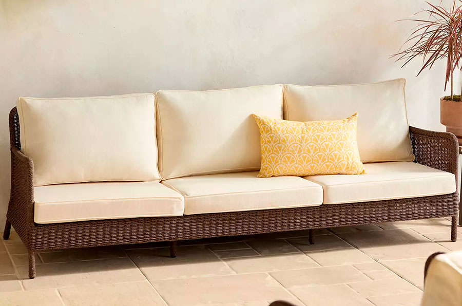 Outdoor Wicker All Weather sofa