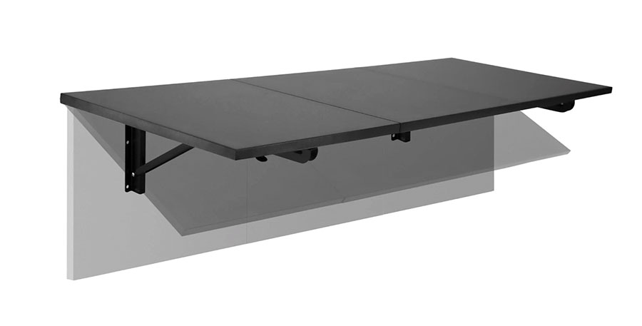 Wall Mount Drop Leafe Work and Dining Table