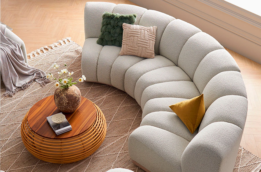 Marlow Curved Sofa