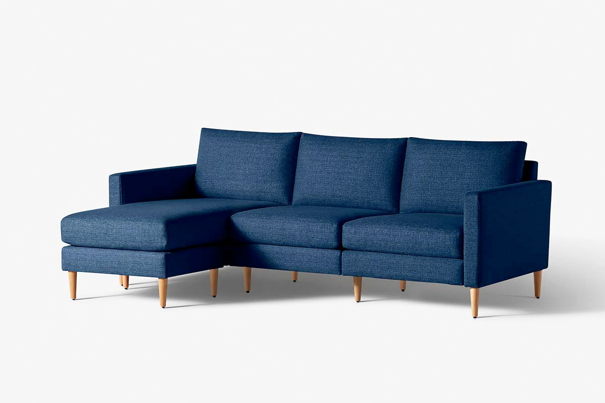 Allform 3-Seat blue Sofa