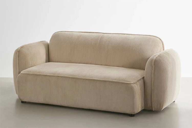 Macy Two-Seater Sofa in White Color