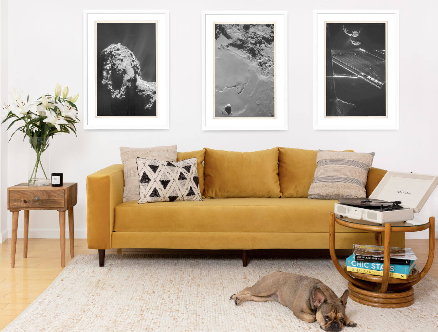 Sabai Yellow Sofa