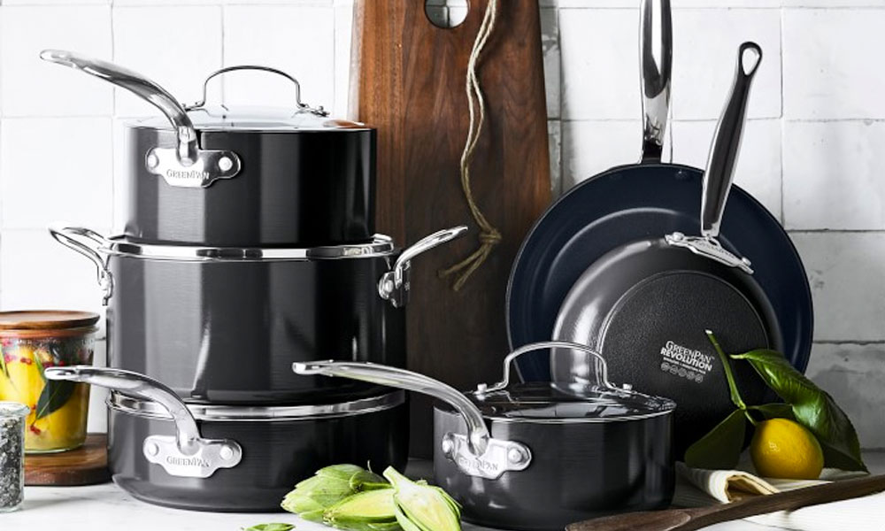 Ceramic Cookware set by GreenPan
