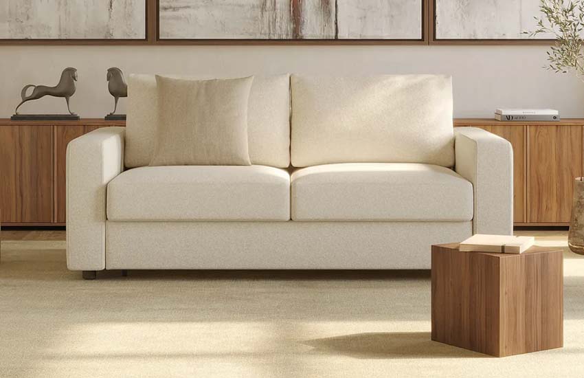 Neah Sofa Bed in a Living Room