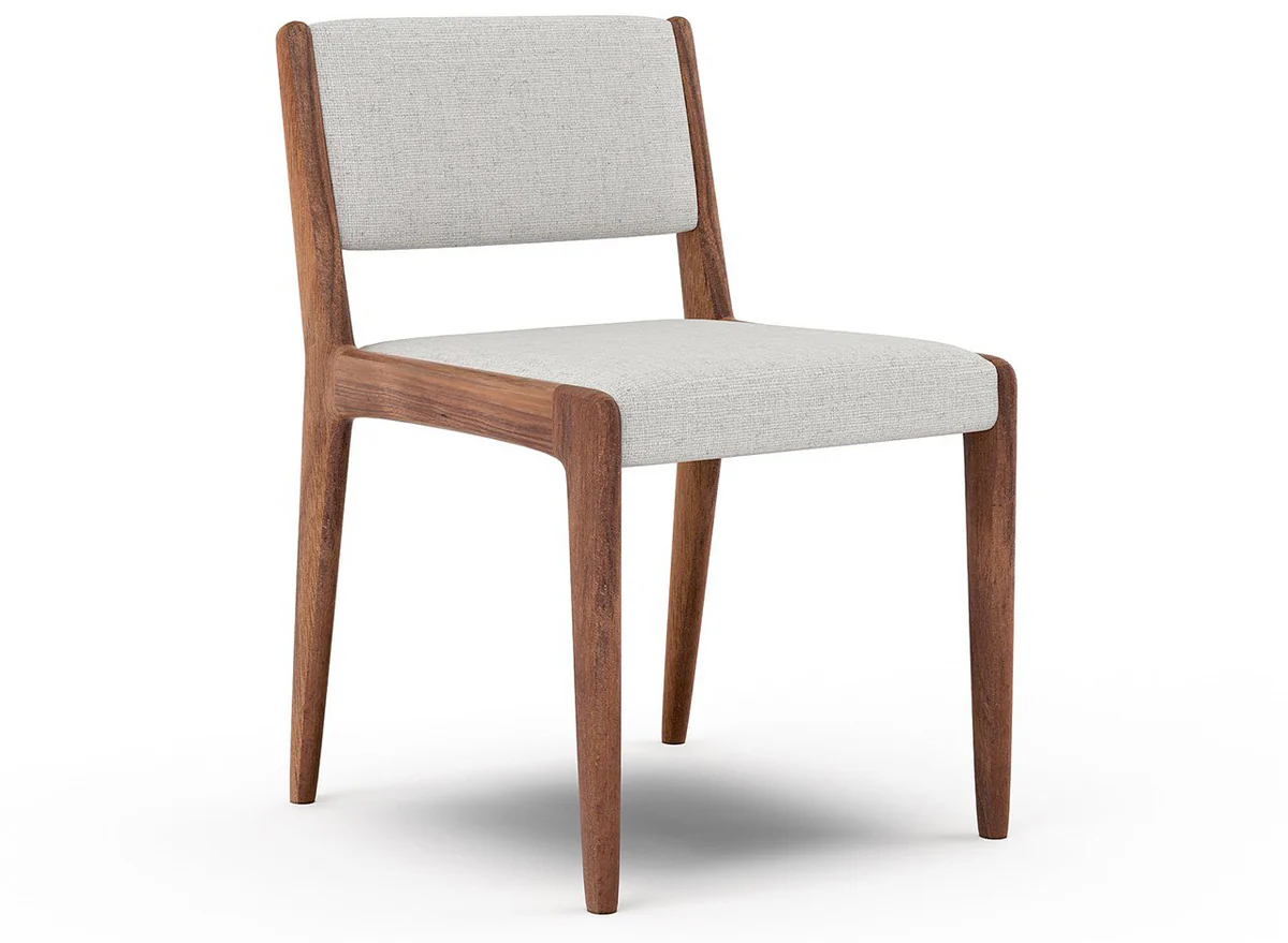 Wooden dining chair wi Natural Latex