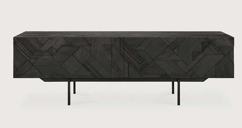 Graphic TV Cupboard by Ethnicraft