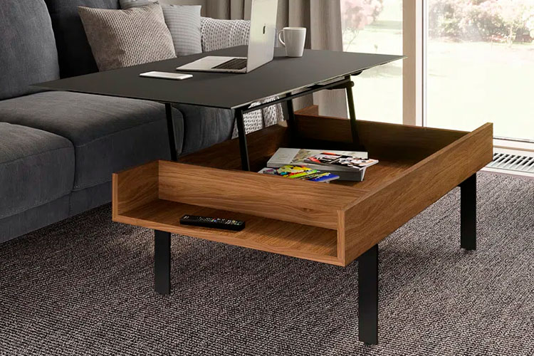 Reveal Glass Top Coffee Table