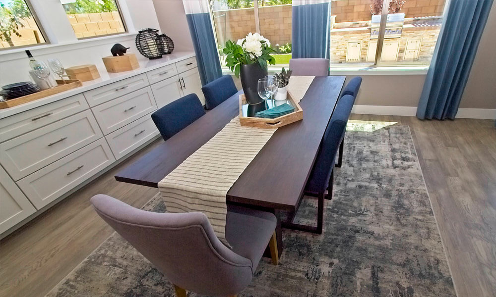 Dining Table with Tray