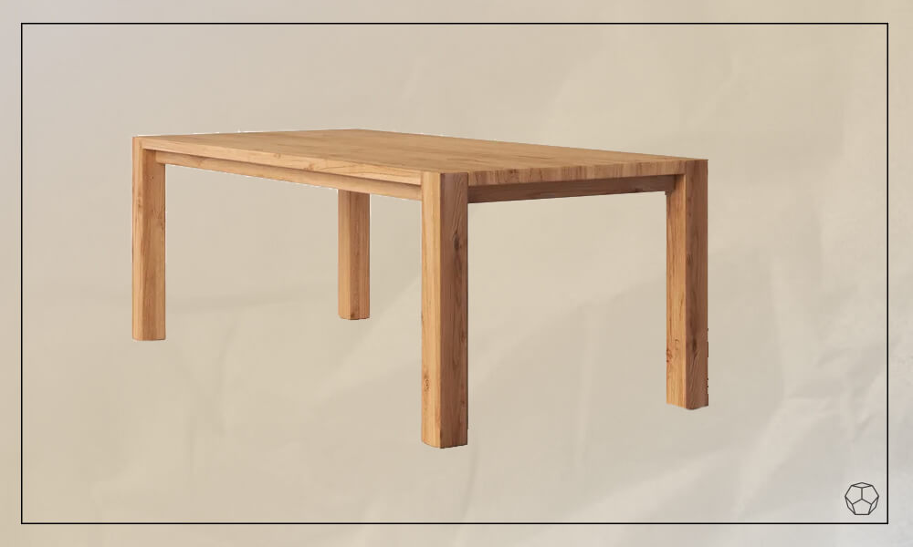 Dublin Extendable Solid Oak Dining Table