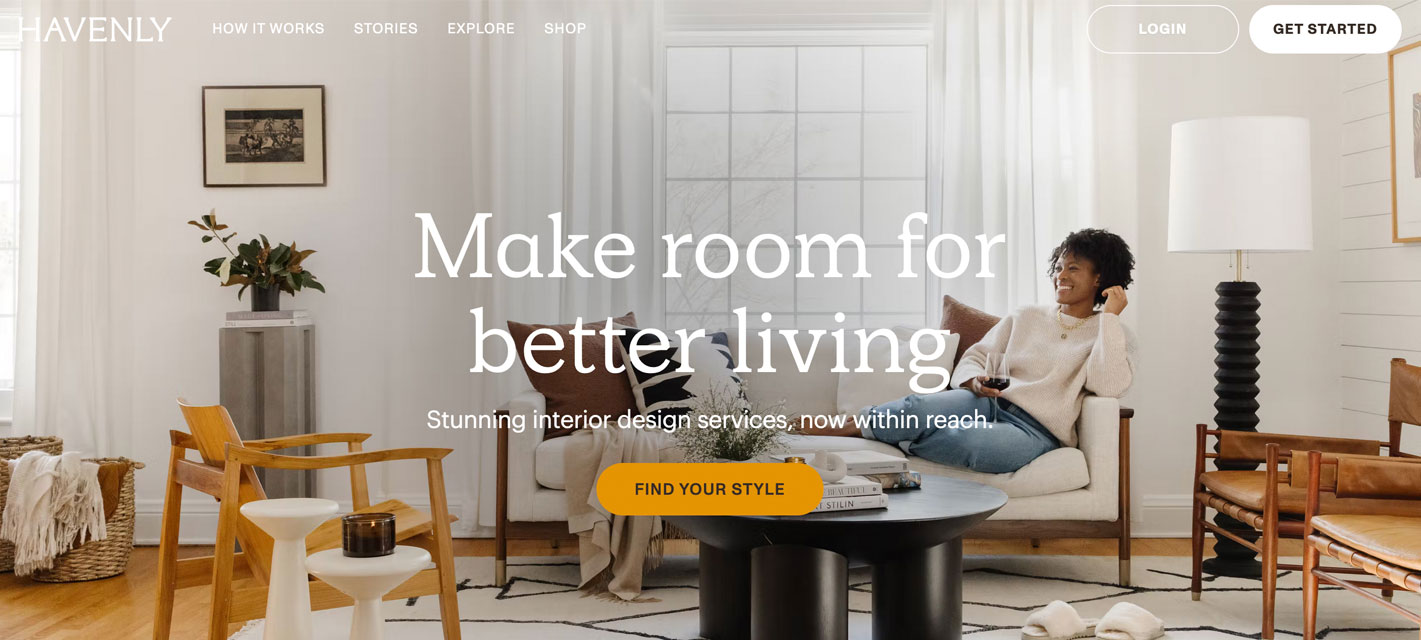 Havenly interior design service