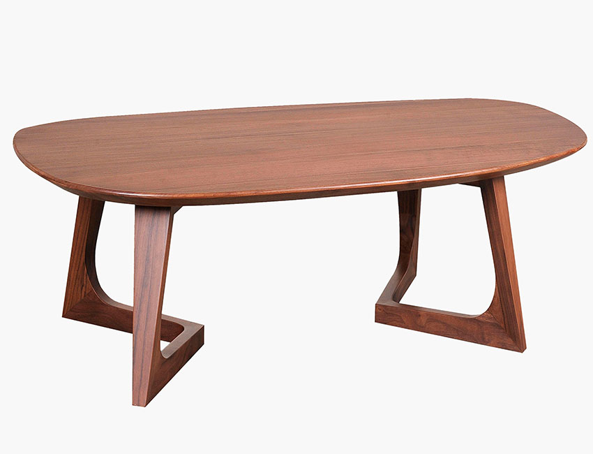 Solid Wood Walnut Coffee Table