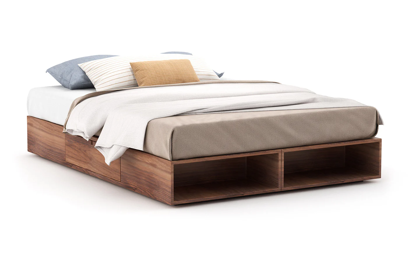 Wooden Storage Bed Base