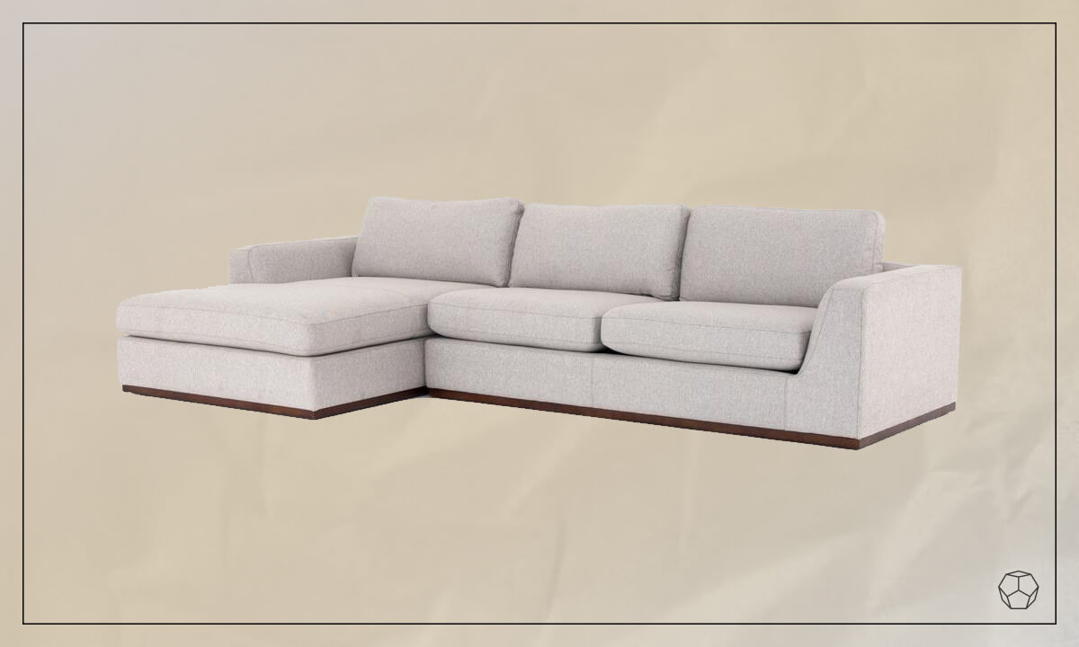 Stanley Modern Grey Sofa