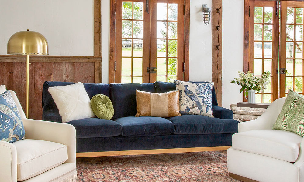 Sutton Velvet Sofa