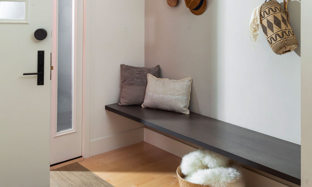 Custom Entryway Bench by Re:Modern