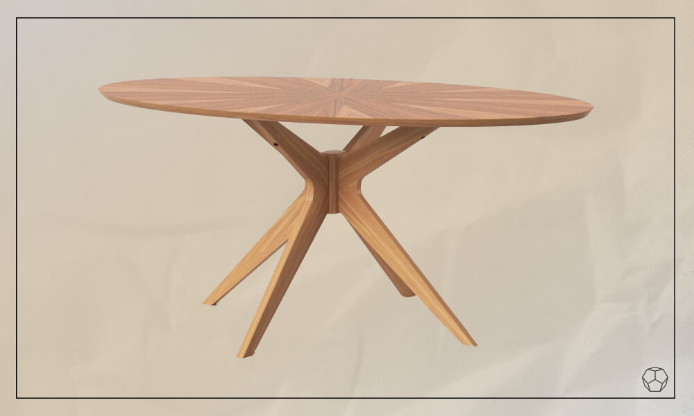 Thomas Solid Oak Table