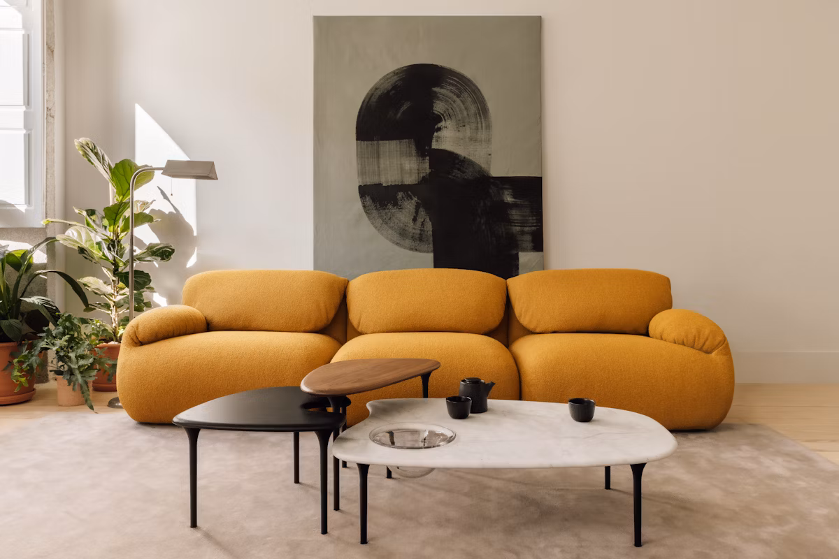 Designers Yellow modular sofa