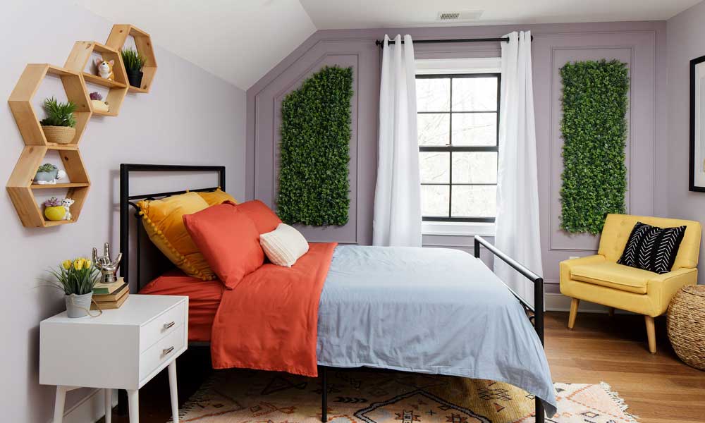 Opposite styles in Bedroom furniture