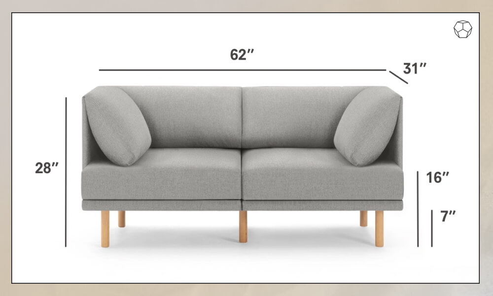 Burrow Range Loveseat