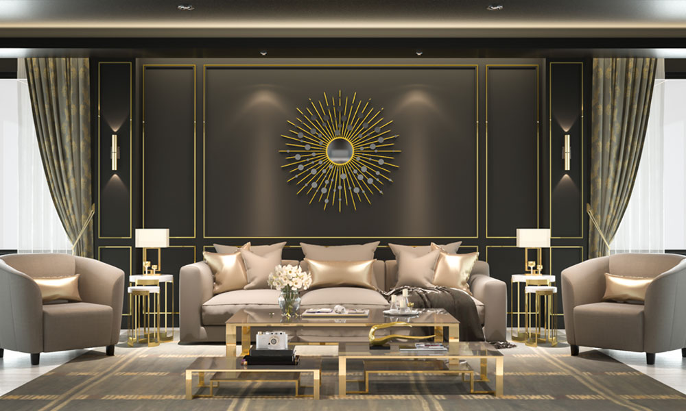 Hollywood Regency Interior Design