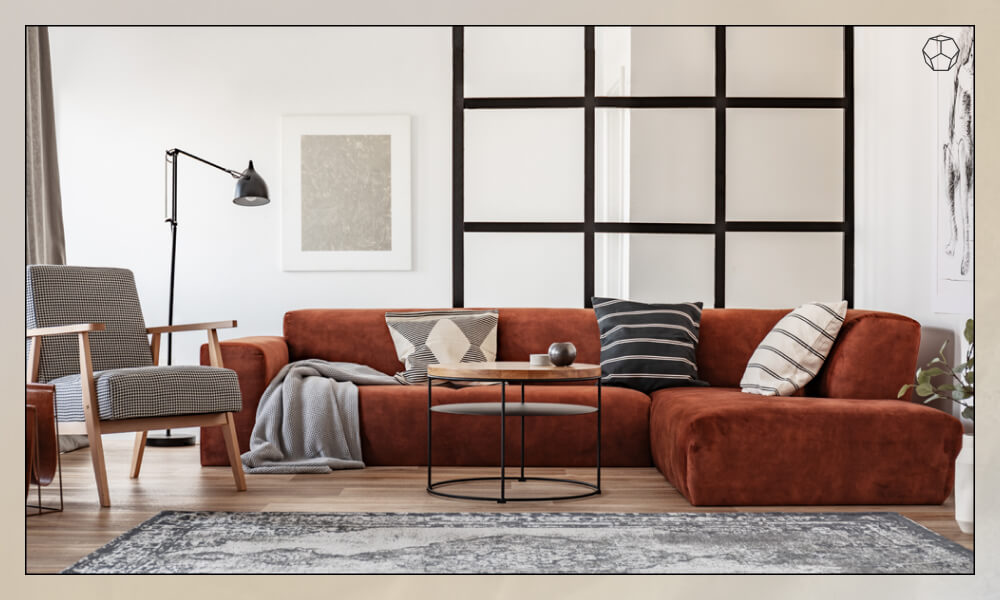 Sectional with table