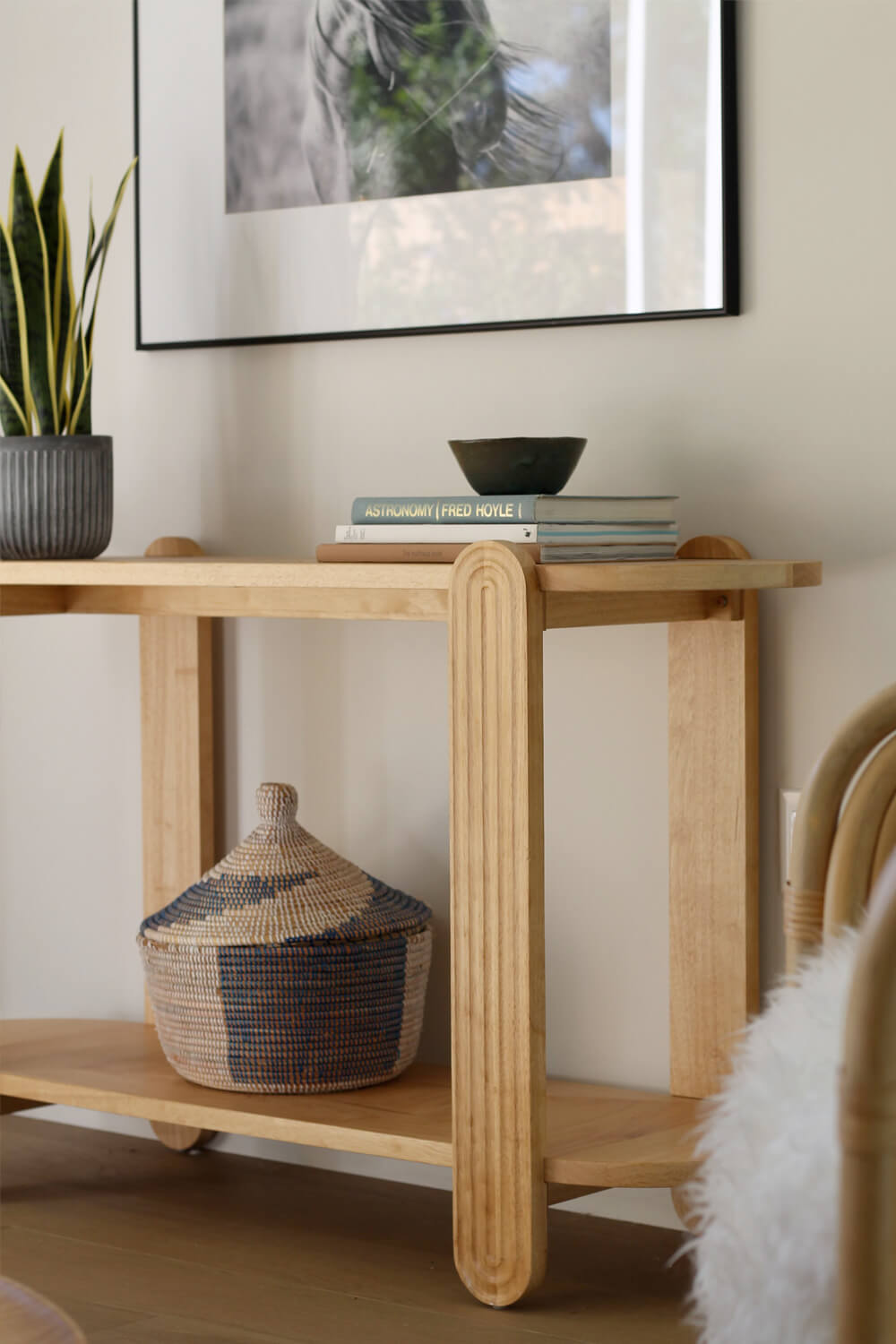 Console Table in a Living Room