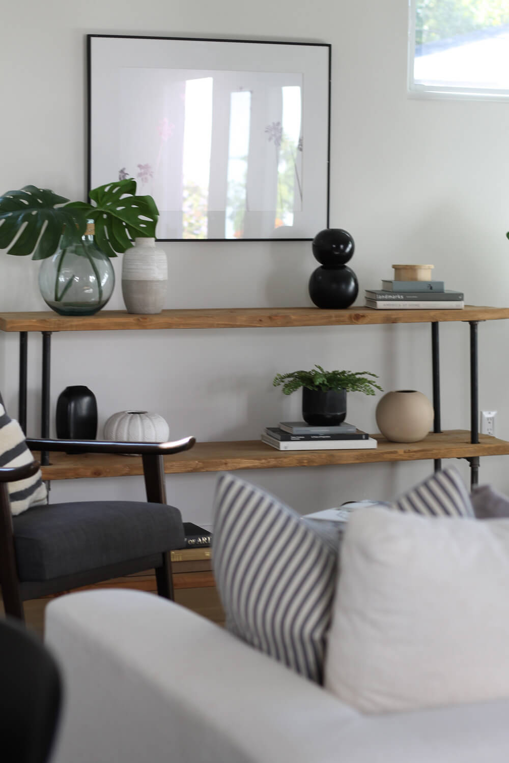 Console Table in a living room